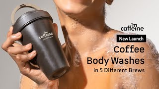 Coffee Body Washes In Your Goto Coffee Cup  Natural amp Vegan Caffeine Skin Care  mCaffeine [upl. by Akimat806]