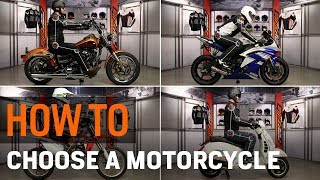 Motorcycle Types for Beginners  How to Choose at RevZillacom [upl. by Farlie]