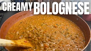 CREAMY BOLOGNESE FROM A PINCH OF NOM RECIPE [upl. by Dronski641]