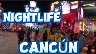 Cancun NightlifeMexico 🇲🇽 [upl. by Ttayw]