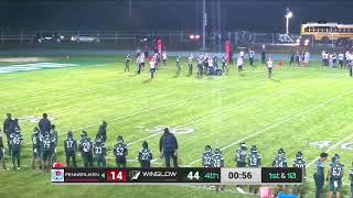 102823 Winslow vs Pennsauken 1st Round Playoffs [upl. by Yluj]