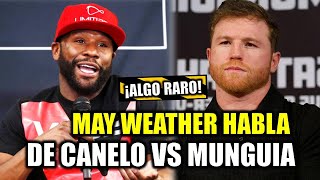 ¡POLEMICA FLOYD MAYWEATHER HABLA DE LA PELEA CANELO VS MUNGUIA [upl. by Spenser]