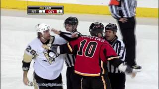 Eric Godard vs Brian McGrattan Jan 13 2010 [upl. by Anahsahs573]