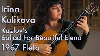 1967 Ignacio Fleta  Irina Kulikova plays Ballad for Beautiful Elena [upl. by Richter]