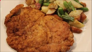 Veal  How to Make Breaded Veal Steak Recipe Ternera Empanada Episode 067 [upl. by Ahseekan461]