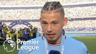 Kalvin Phillips reflects on surreal first Premier League title with Manchester City  NBC Sports [upl. by Esme]