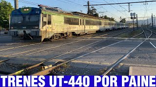 EFE Central  Trenes UT440 por Paine [upl. by Lazor]