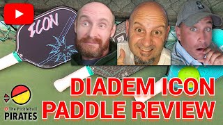 Judgement Day Diadem Icon Pickleball Paddle Review [upl. by Ellevehc]