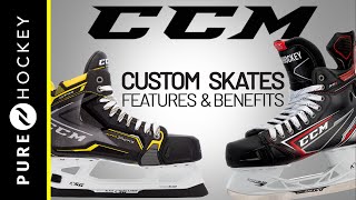 CCM Custom Skates  Features and Benefits [upl. by Mimajneb42]