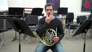 Embouchure for French Horn [upl. by Hendrickson]