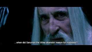 quotWhen did Saruman the Wise abandon reason for madnessquot 720p HD [upl. by Anilet]