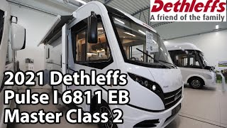 Dethleffs Pulse I 6811 EB Master Class 2 2021 Motorhome 699 m [upl. by Grondin]