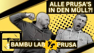 BAMBU LAB vs PRUSA  Hype oder neue Ära 3D Drucker im GewerbeCheck Die ewige Diskussion [upl. by Tigges625]