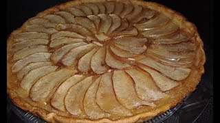 La tarte aux pommes recette rapide et facileفطيرة التفاح او تارت التفاح لذيذة وسهلة التحضير [upl. by Normi]