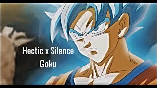 Hectic x Silence  Goku DATmusic Music Video [upl. by Adnuhsor]