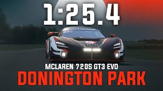 Donington Park 1254  Mclaren 720S GT3 EVO  GO Setups  ACC 1102 [upl. by Agathe]