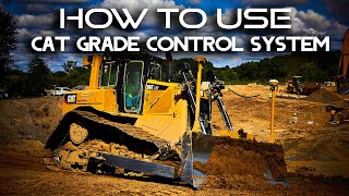 BASICS OF GPS  CAT GRADE CONTROL SYSTEM  How to Use CAT Grade Control Dozer [upl. by Nnyltiak]