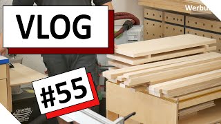 VLOG 55 Sicherheit an der Hobelmaschine Messetermine und Handwerkzeuge [upl. by Haidedej]