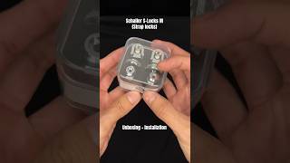 Schaller Strap Locks Unboxing  Installation guitar unboxing schaller [upl. by Balbinder]