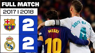 FC Barcelona vs Real Madrid 22 20172018 PARTIDO COMPLETO [upl. by Sihtnyc]