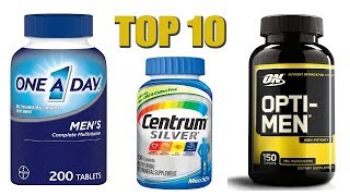 Top 10 Best Multivitamins for Men 2020 [upl. by Nwahsak129]