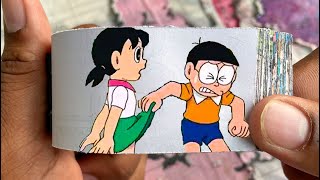 Doraemon Cartoon Flipbook 156  Nobita Pulls Shizuka Clothes Flip Book  Flip Book Artist 2023 [upl. by Eimrej930]