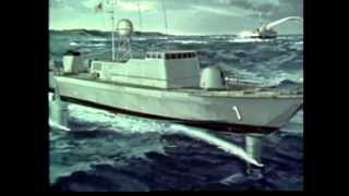 US Navy Hydrofoil Ships  Hydroplane Boats [upl. by Ystap675]