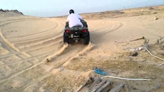 Can am 1000 xmr sand drifting [upl. by Adrell]