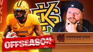 KENNESAW STATE UNIVERSITY DYNASTY 4 END OF YEAR  Offseason  College Football 25 Stream VoD [upl. by Mctyre]