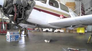 Mooney Gear Retraction [upl. by Kenti146]