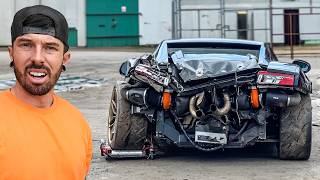 I REBUILT MY WRECKED LAMBORGHINI TO PROVE MY INSURANCE WRONG [upl. by Sauder]