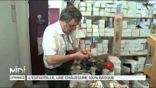 Le feuilleton  Lespadrille une chaussure 100 Basque [upl. by Elane]