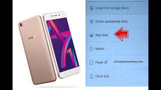 oppo A71 Coloros RECOVERY CPH1717 [upl. by Pinsky]