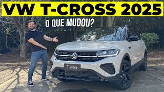 VOLKSWAGEN TCROSS 2025 O que mudou no SUV mais vendido do BRASIL [upl. by Prouty100]