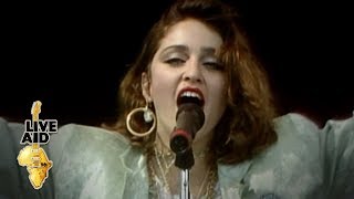 Madonna  Holiday Live Aid 1985 [upl. by Hearn]