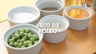 Recetario ALC  Cómo hacer Seco de Pollo [upl. by Atlante]