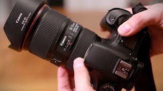 Canon EF 1635mm f4 IS USM L lens review with samples Fullframe and APSC [upl. by Llenra181]