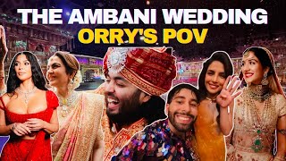 Biggest Baraat in history  ORRYs POV of Anant amp Radhika Ambanis Wedding [upl. by Pearlstein500]