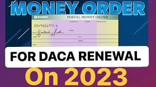 DACA en 2023 DACA RENEWAL FEE REQUIREMENT UPDATE 2023 [upl. by Yuri]