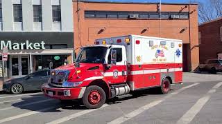 District of Columbia Fire amp EMS Ambulance 18 Responding [upl. by Yelwah]