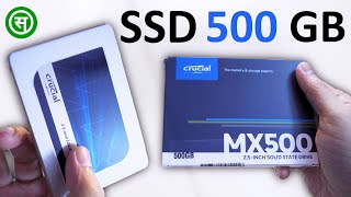 SSD Drive 500GB Unboxing  Crucial MX500 Solid State Disk  Best for for PC Laptop SSD Hard Disk [upl. by Latsryk]