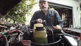 Dual Alternator Install 73L Powerstroke Part 3 of 4 [upl. by Alitta]