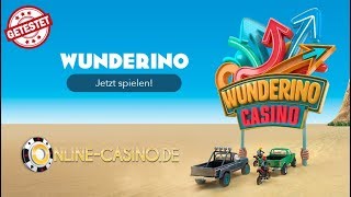 Wunderino Casino Test 🥇 Vorschau  Infos  OnlineCasinode [upl. by Ballman]