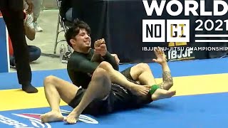 Estevan Martinez v Henrique Rossi  World NoGi 2021 [upl. by Neerahs641]