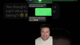 Texting Random Numbers📱😂 WHERE ARE MY PILLS😤 comedy prank shorts [upl. by Iggep274]