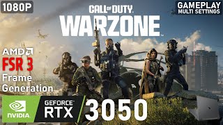 Call of Duty Warzone FSR3 FG  RTX 3050 Laptop  5600H  2x8GB  Gameplay Multi Settings [upl. by Norat247]