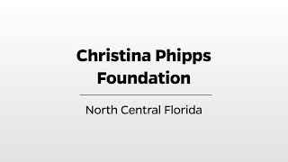 Christina Phipps Foundation  WUFTs Greater Good [upl. by Hillell]