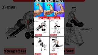 how to get wider arms exercise music viral remix shorts [upl. by Etnahs]