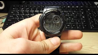 Casio AE1000W1A Обзор часов [upl. by Alba125]