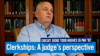 Clerkships  Judge Todd Hughes 92 US Court of Appeals for the Federal Circuit [upl. by Tuorah]